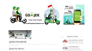 
                            7. GOBIS FOR DRIVER - CARA DAFTAR GOJEK