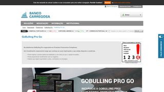 
                            3. GoBulling Pro Go - GoBulling Pro - Plataformas - Negociação - Banco ...