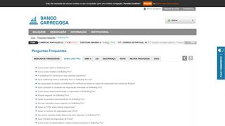 
                            7. GoBulling Pro - Perguntas Frequentes - Banco Carregosa