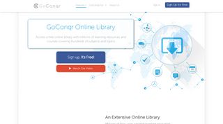 
                            6. GoConqr Library – GoConqr