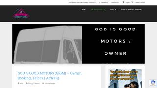 
                            11. GOD IS GOOD MOTORS (GIGM) - Owner , Booking , Prices ( AYNTK)
