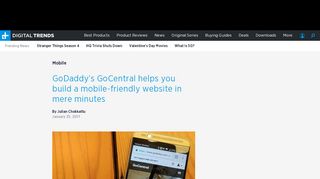 
                            11. GoDaddy's GoCentral Helps You Build a Site in Mere Minutes | Digital ...