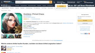 
                            9. Goddess: Primal Chaos: Amazon.de: Apps für Android