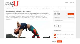 
                            13. Goddess Yoga online course with Sianna Sherman - Aim Healthy U