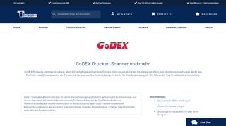 
                            6. Godex Etikettendrucker - Thermotransferdrucker.net