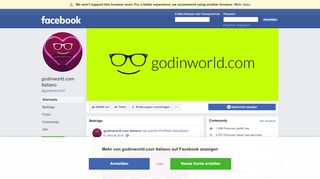 
                            7. godinworld.com Italiano - Startseite | Facebook