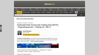 
                            5. GodmodeTrader Community Trading Club (GCTC ...