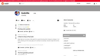 
                            6. Godville - Reddit