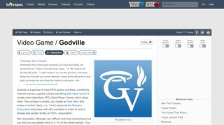 
                            10. Godville (Video Game) - TV Tropes