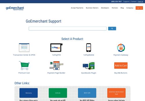
                            4. GoEmerchant Technical Support - Payment Processing Solutions ...