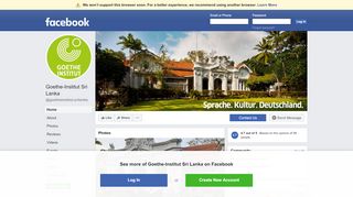 
                            6. Goethe-Institut Sri Lanka - Home | Facebook