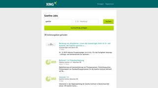 
                            10. Goethe-Jobs - Xing