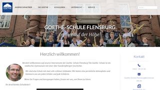 
                            10. Goethe-Schule Flensburg: Immer auf der Höhe!