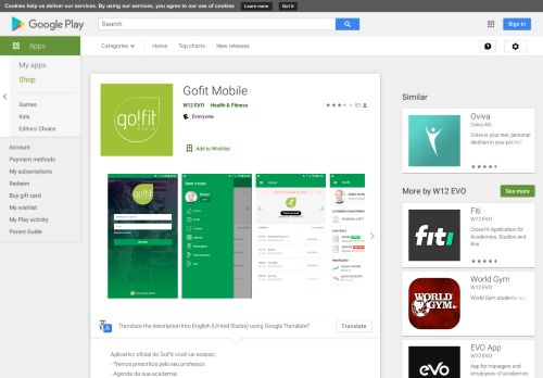 
                            9. Gofit Mobile – Apps no Google Play