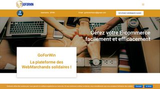 
                            3. Goforwin | Les Webmarchands solidaires