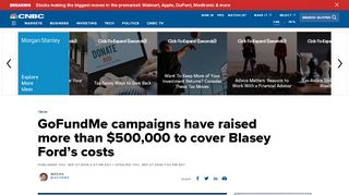 
                            11. GoFundMe campaigns raised over $500,000 to cover ...