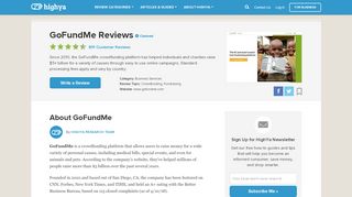 
                            12. GoFundMe Reviews - Is it a Scam or Legit? - HighYa