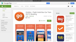 
                            10. Goibibo - Flight Hotel Bus Car IRCTC Booking App - Apps on Google ...