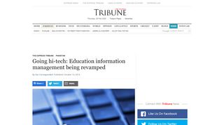 
                            12. Going hi-tech: Education information management being ...