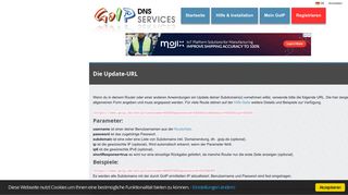 
                            10. GoIP.de Dynamic DNS | Dein Dynamic-DNS Service | Die Update-URL