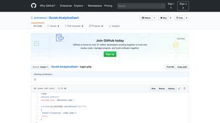 
                            6. GoJek-AnalyticsDash/login.php at master · animenon/GoJek ... - GitHub
