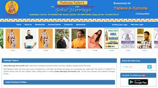 
                            2. GokulMarriage.com - The World's No. 1 yadava's & Kurma's ...