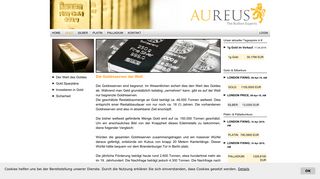 
                            7. Gold - Aureus Golddepot GmbH