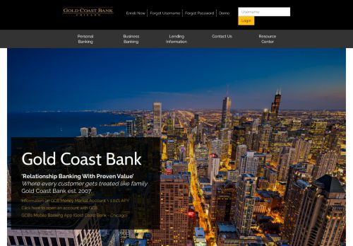 
                            12. Gold Coast Bank