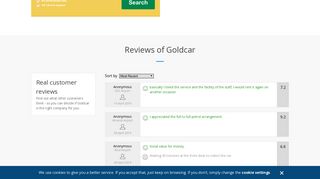 
                            12. Goldcar: Car Hire & reviews - Rentalcars.com