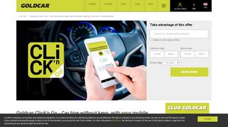 
                            8. Goldcar Click'n Go - Car hire without keys and without waiting, with ...