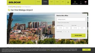 
                            5. Goldcar Malaga Airport Spain Office | Car hire