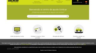 
                            5. GoldcarHelp: Bienvenido al centro de ayuda Goldcar