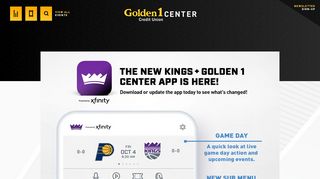 
                            6. Golden 1 Center App | Golden1Center