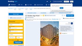 
                            11. Golden Age Hotel (Turquia Istambul) - Booking.com