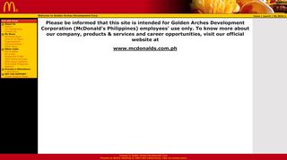 
                            4. Golden Arches Development Corp. HomePage