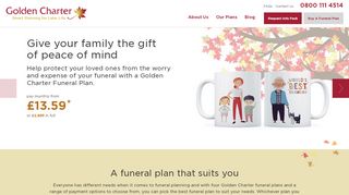 
                            9. Golden Charter - One of the UK's Leading Funeral Plan Providers