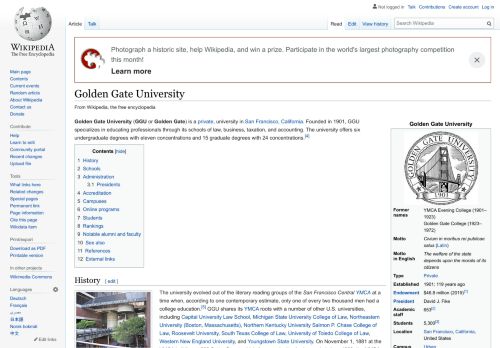 
                            11. Golden Gate University - Wikipedia