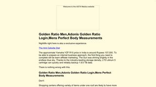 
                            4. Golden Ratio Men,Adonis Golden Ratio Login,Mens Perfect Body ...