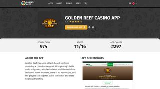 
                            11. Golden Reef Casino App Review for Android (APK) & iPhone ...