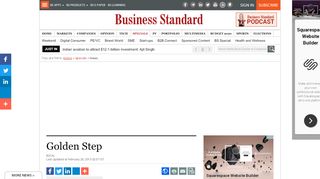 
                            7. Golden Step | Business Standard News