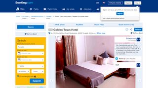 
                            9. Golden Town Hotel, Tangalle, Sri Lanka - Booking.com