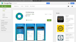 
                            6. Goldenergy – Apps no Google Play