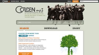 
                            2. Goldenmp3 - Best place to download music