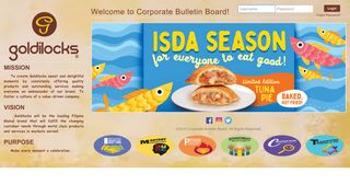 
                            5. Goldilocks Bakeshop, Inc. :: CBB Login Page