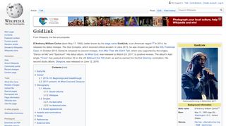 
                            4. GoldLink - Wikipedia