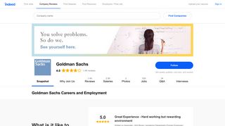 
                            9. Goldman Sachs Careers and Employment | Indeed.com