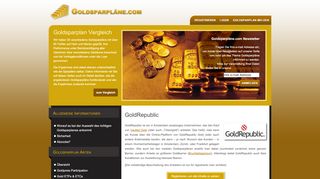 
                            4. GoldRepublic | Goldsparpläne.com – Vergleich von über 60 ...