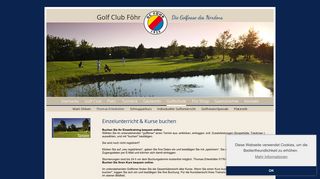 
                            11. Golf Club Föhr - Trainerstunden buchen