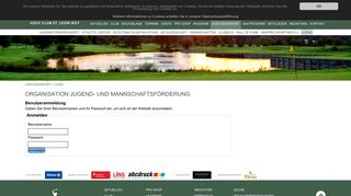 
                            10. Golf Club St. Leon-Rot: Login