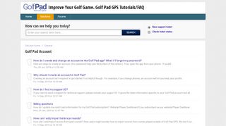 
                            4. Golf Pad Account : Improve Your Golf Game. Golf Pad GPS Tutorials ...